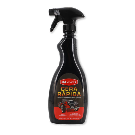 ART. LIMP. CERA LIQUIDA RAPIDA MARGREY 600ML PZA 1 PZA